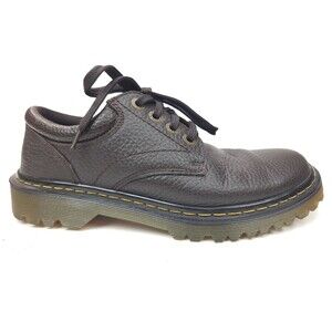 Dr. Martens Oxford Men's 8 M Brown Leather Ashfeld Air Cushion Sole AW004